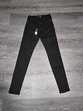 Fashion Nova Black High-Rise Skinny Jeans